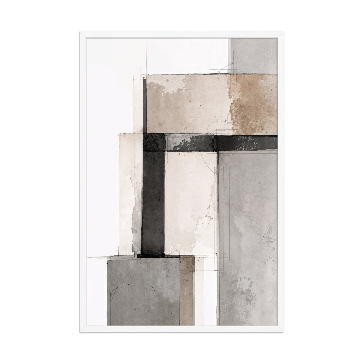 MB CANVAS ABSTRACT WALL ART PRODUCT MOCKUP