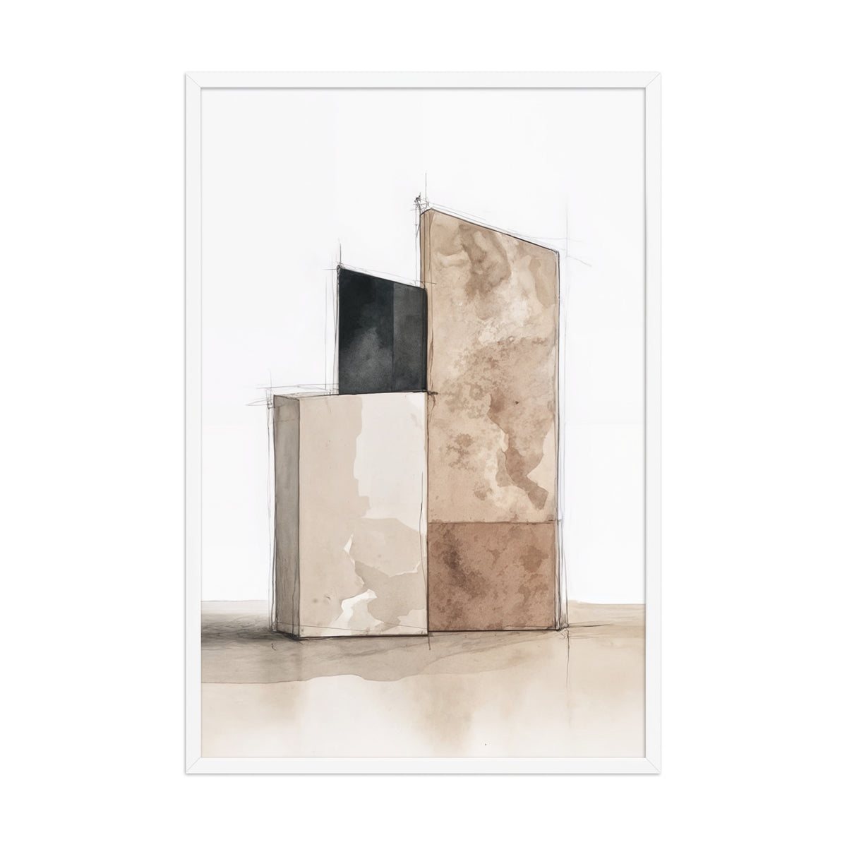 MB CANVAS ABSTRACT WALL ART PRODUCT MOCKUP
