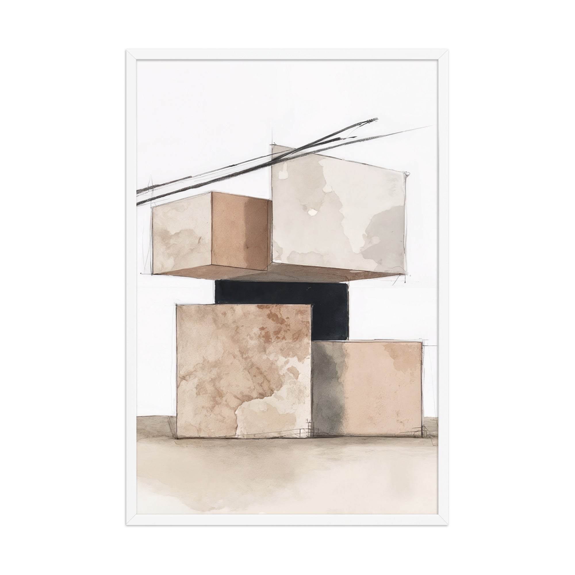 MB CANVAS ABSTRACT WALL ART PRODUCT MOCKUP