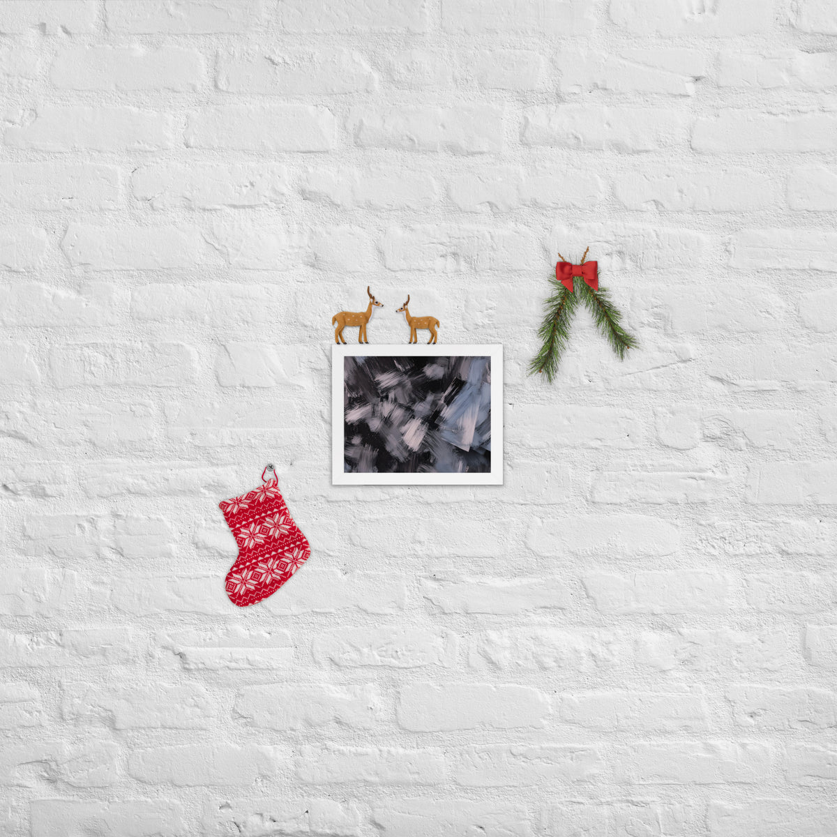 MB CANVAS ABSTRACT WALL ART PRODUCT MOCKUP