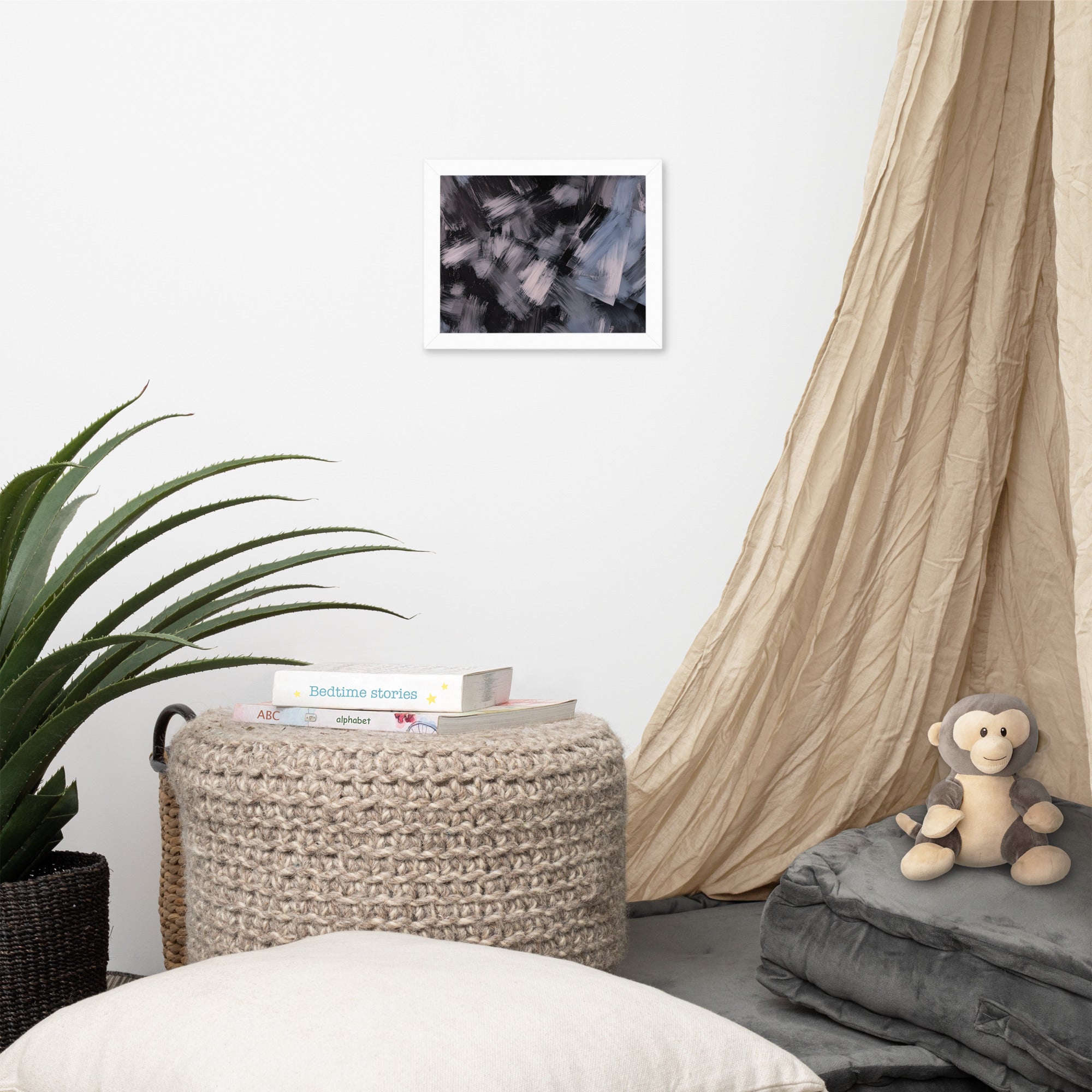 MB CANVAS ABSTRACT WALL ART PRODUCT MOCKUP