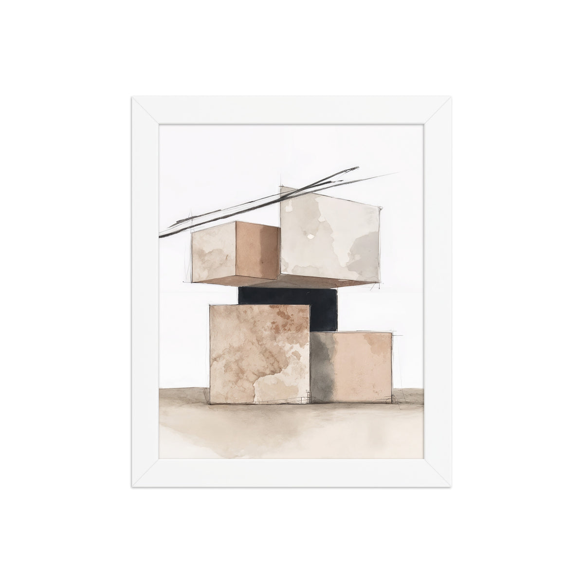 MB CANVAS ABSTRACT WALL ART PRODUCT MOCKUP