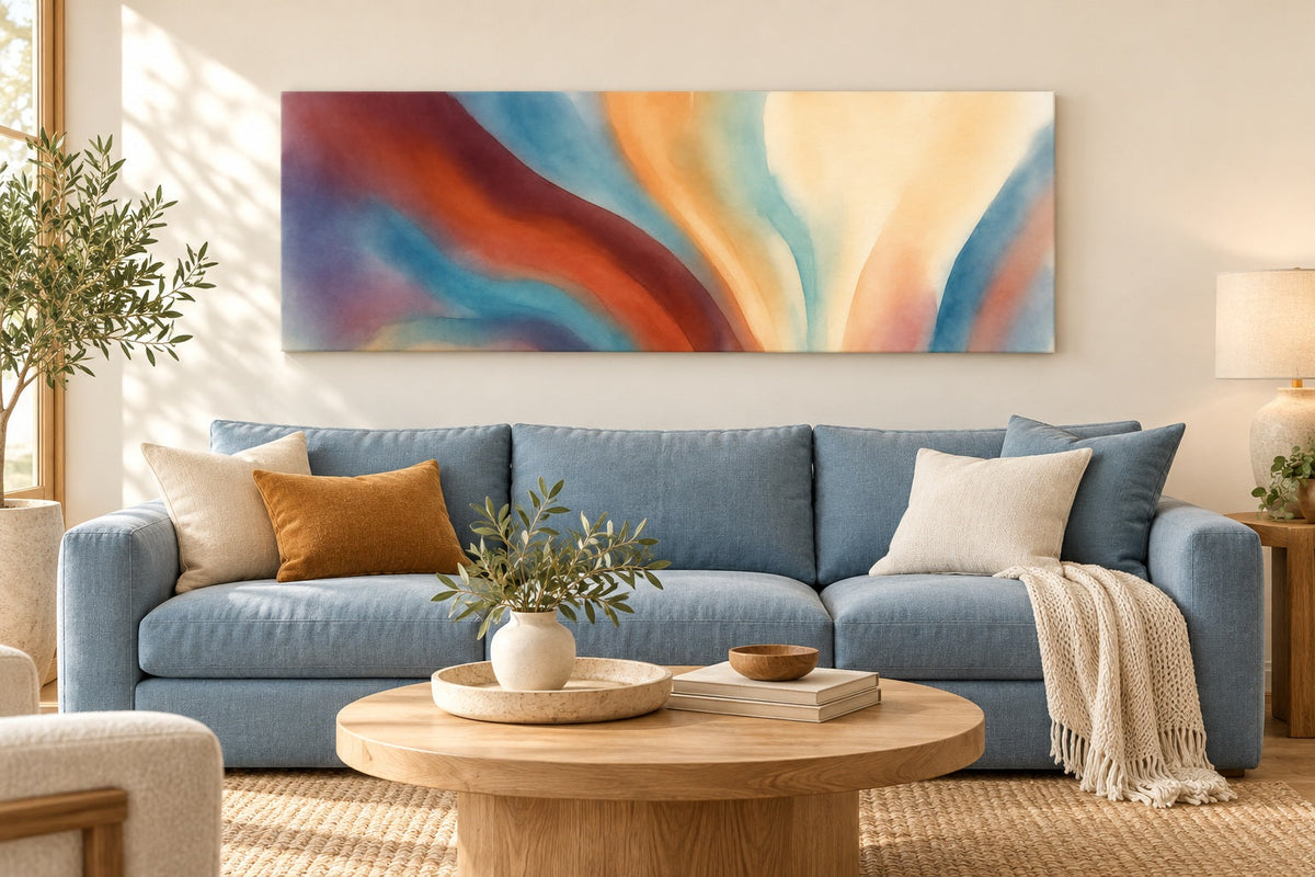 Stria Estuary — approved room mockup