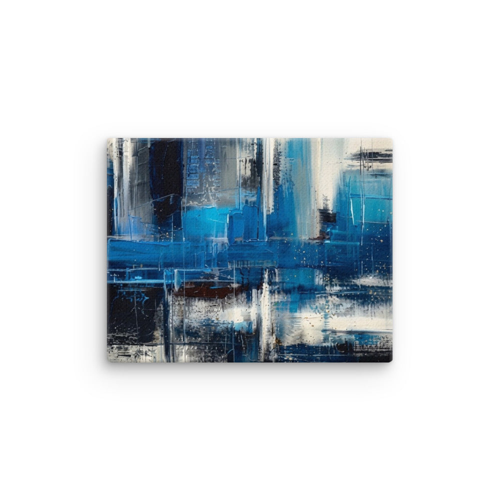 Isle thin canvas print product view in 18 x 24 inch large size