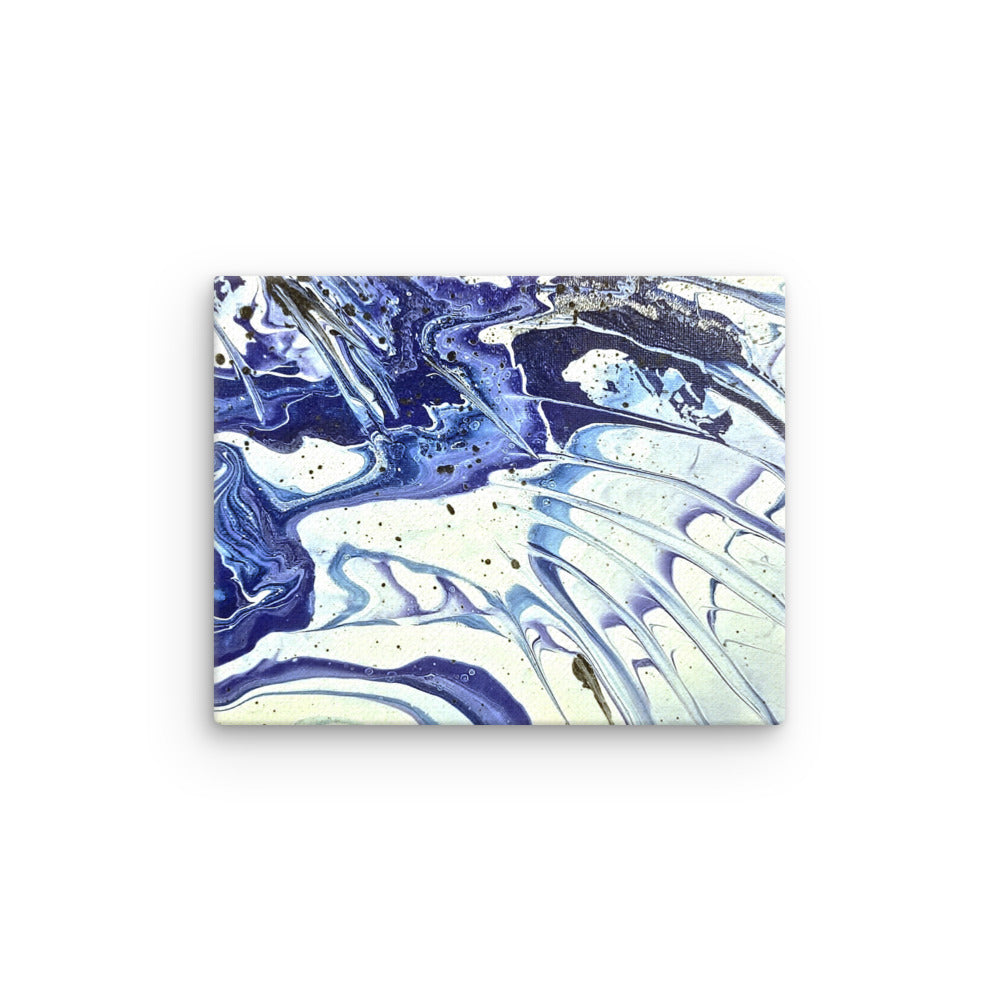 Cobalt thin canvas print image for product listing in 16 x 16 inch universal size
