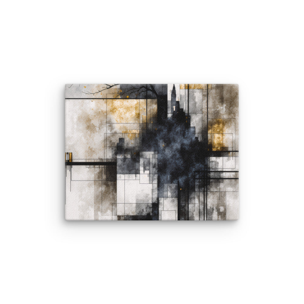 Brasier thin canvas print with product details shown in 16 x 20 inch universal size