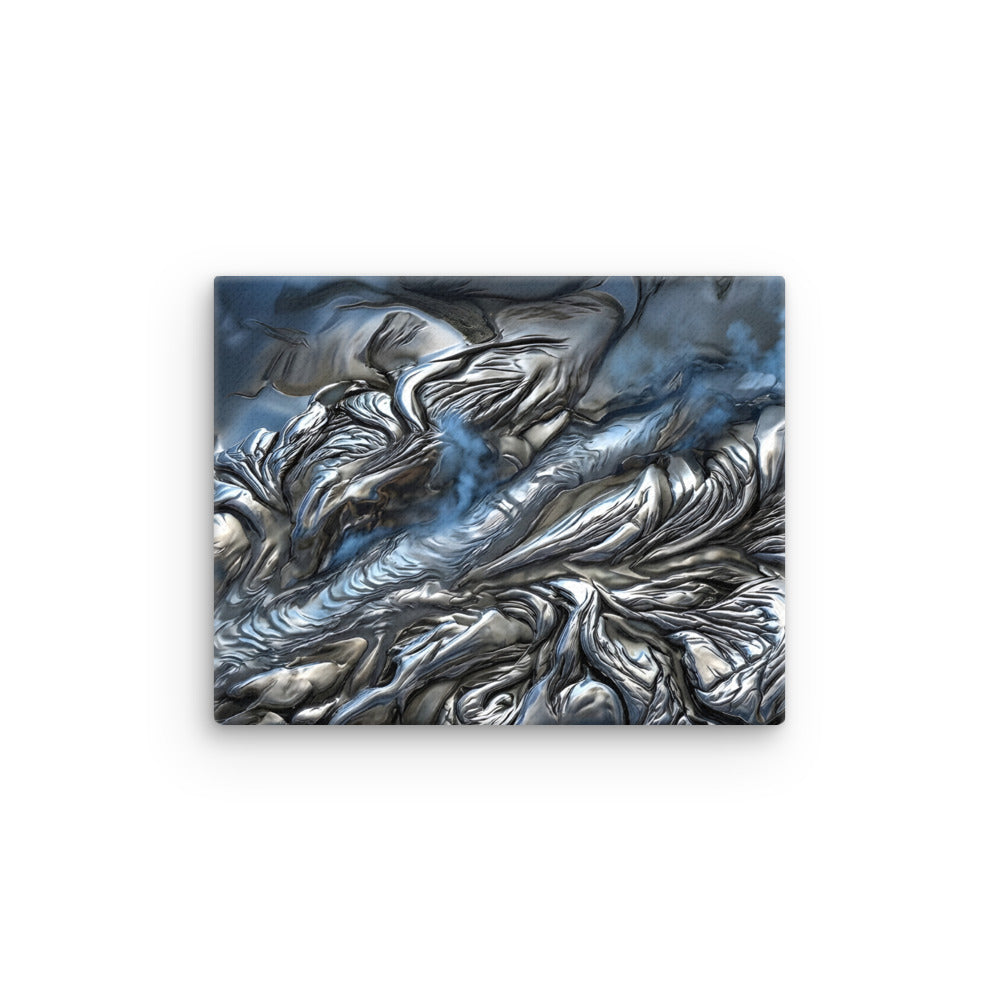 Andesite thin canvas print with product details shown in 16 x 20 inch universal size