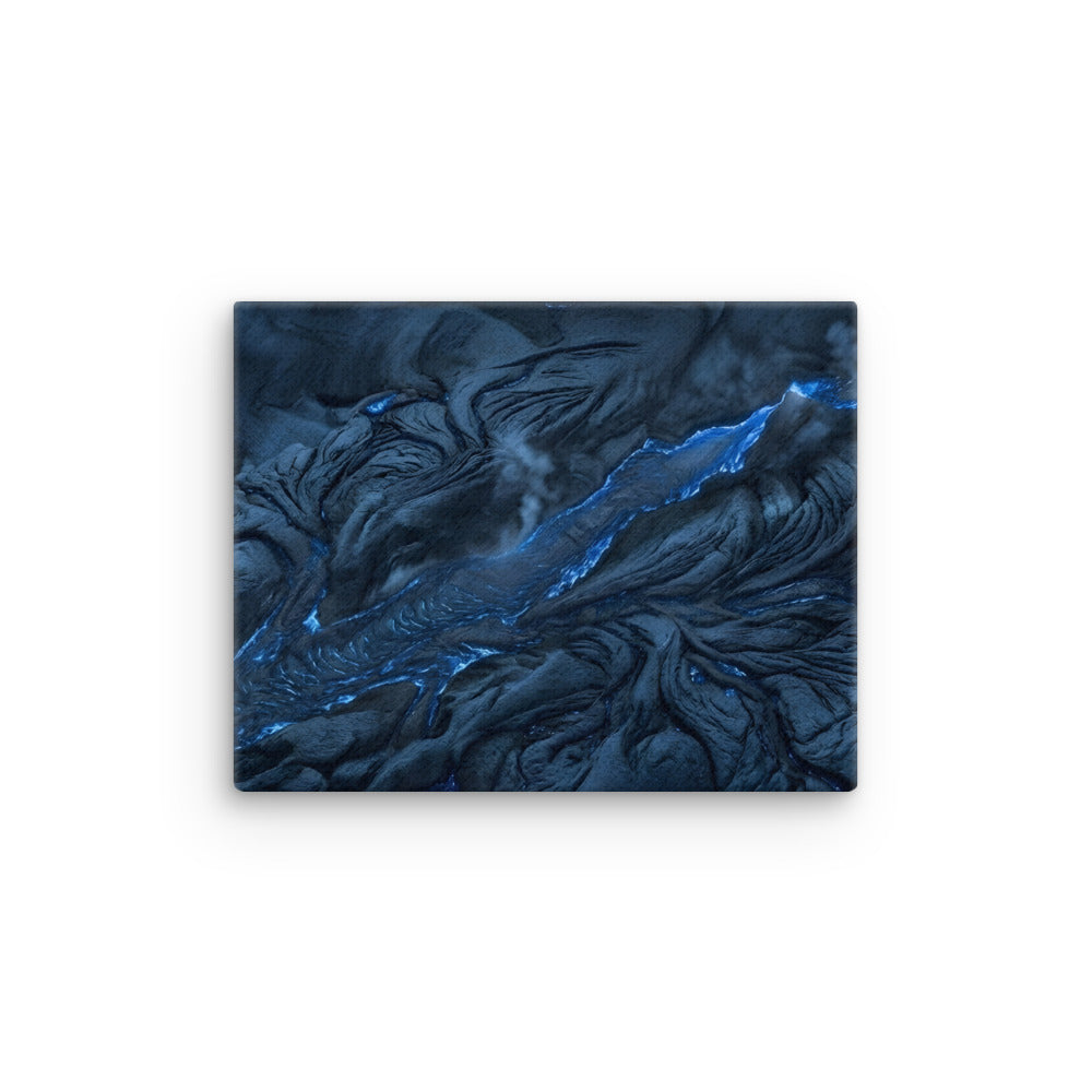 Vent thin canvas print, front view in 18 x 24 inch large size