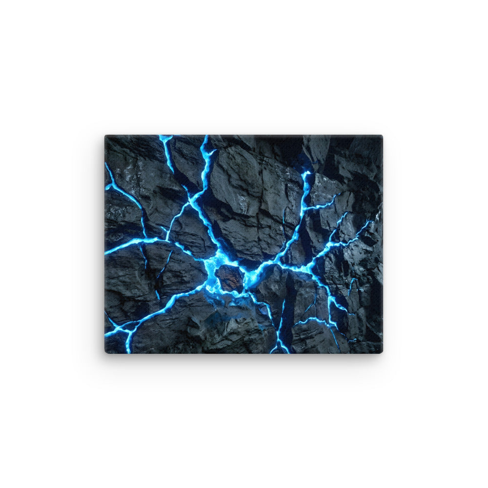 Vesicle thin canvas print, front view in 18 x 24 inch large size