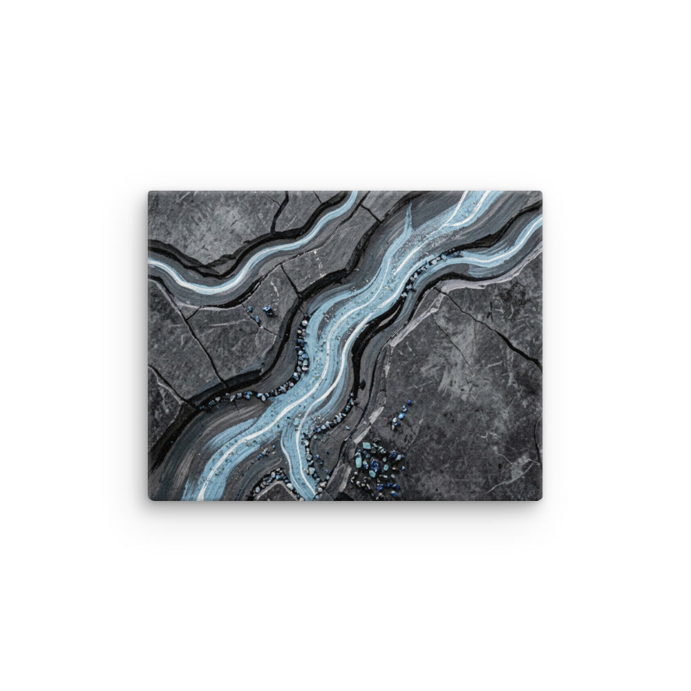 Viscosity thin canvas print, front view in 18 x 24 inch large size