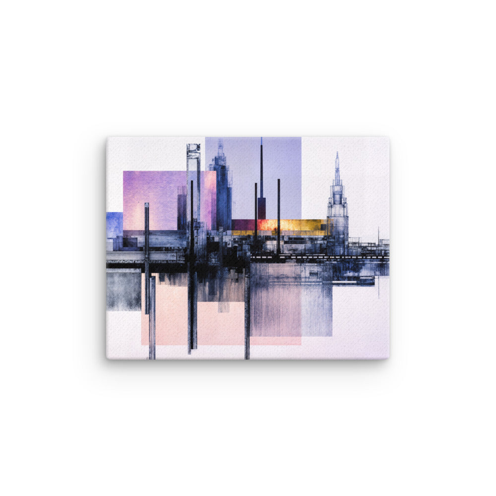 Escapes thin canvas print image for product listing in 16 x 16 inch universal size