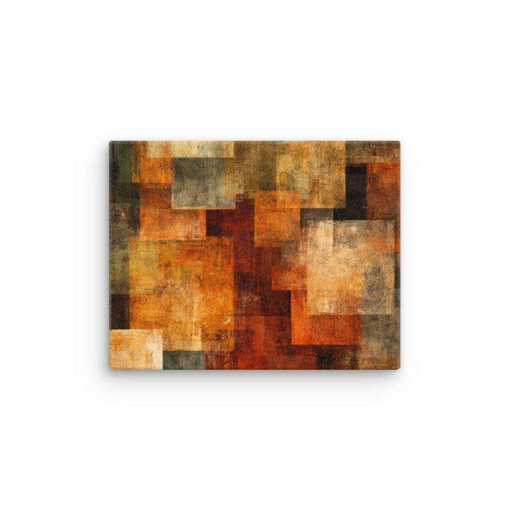 Harvest thin canvas print with product details shown in 16 x 20 inch universal size
