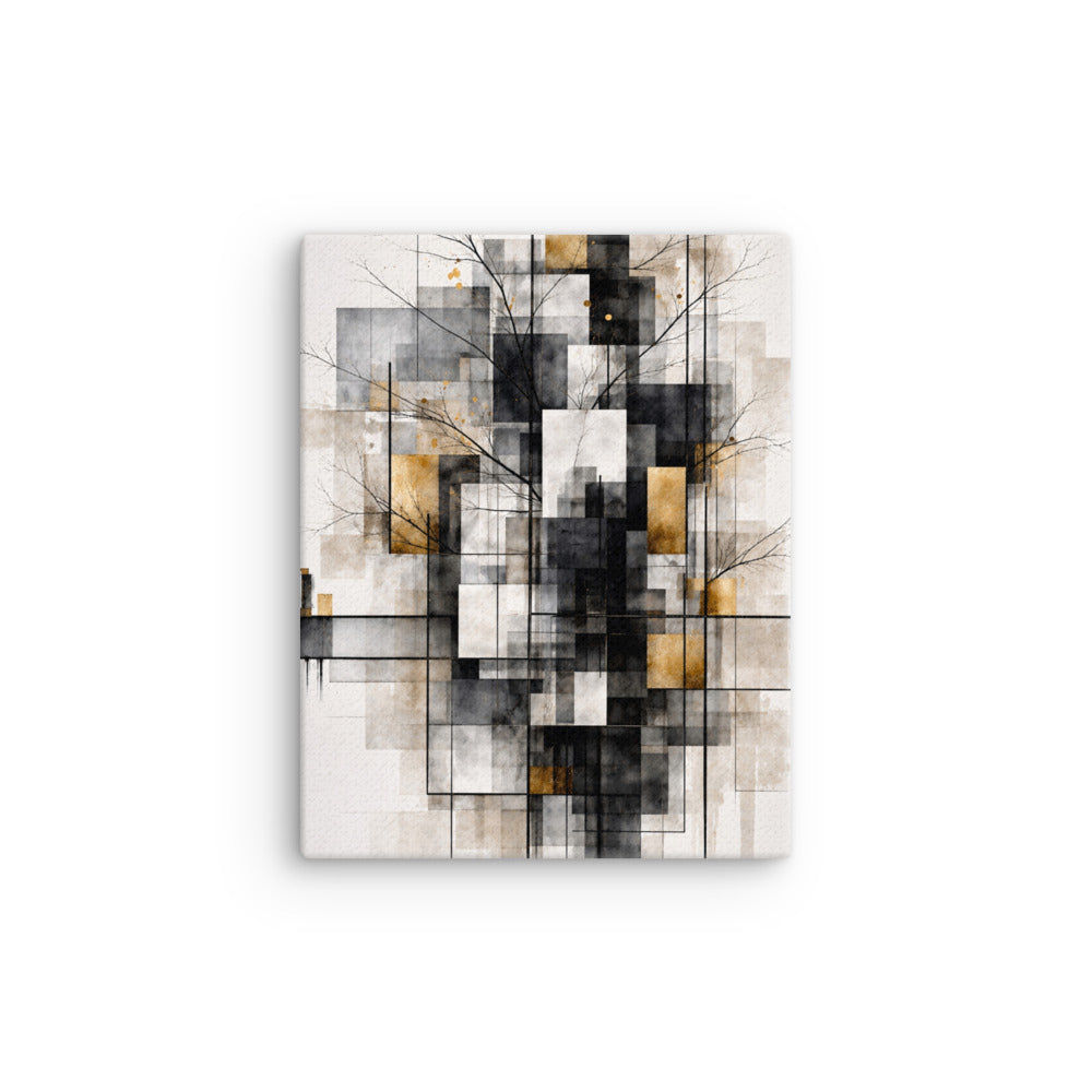 Avect thin canvas print with product details shown in 16 x 20 inch universal size