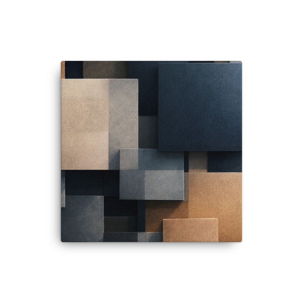 Monolith thin canvas print shown in front view in 8 x 10 inch universal size
