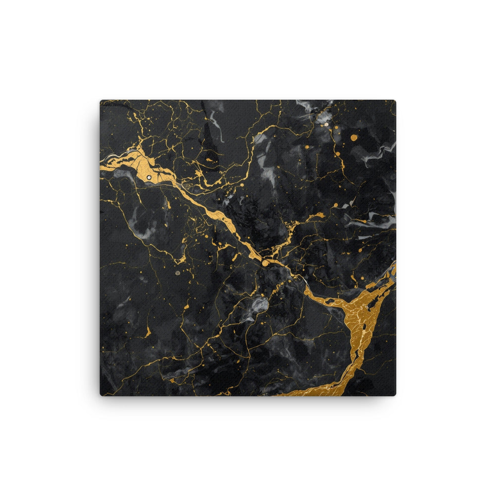 Midas thin canvas print shown in front view in 8 x 10 inch universal size
