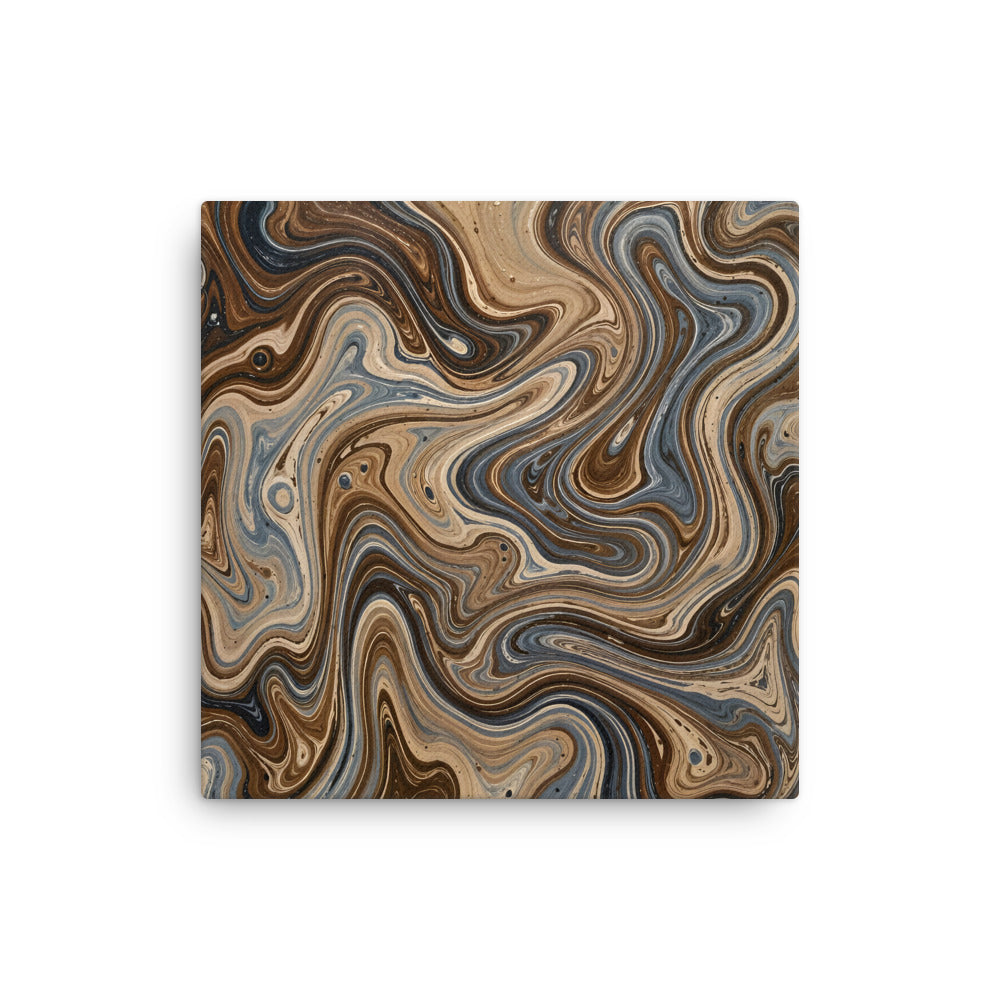 Café Mocha wall art product image as a thin canvas print in 9 x 12 inch universal size