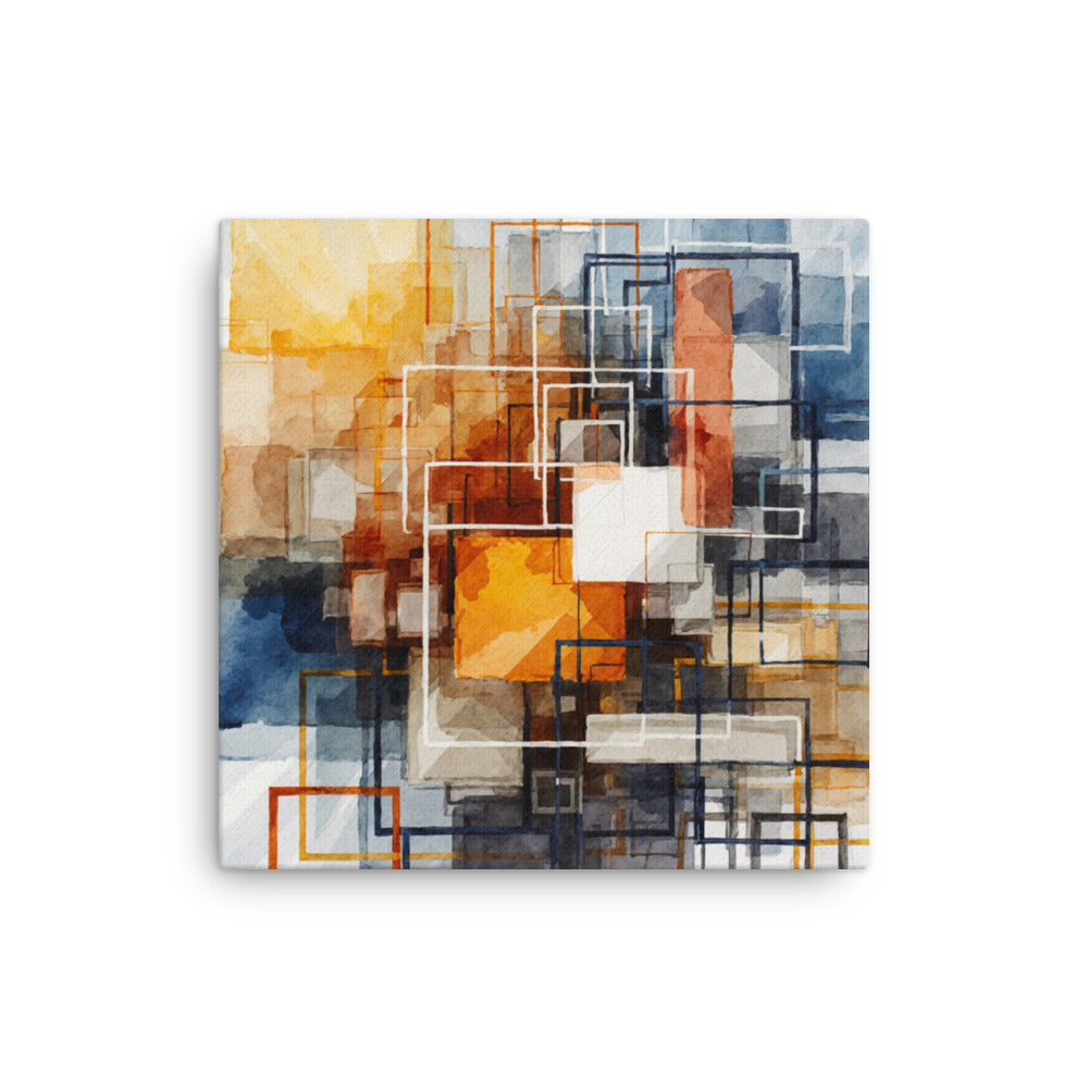 Plinth wall art product image as a thin canvas print in 9 x 12 inch universal size