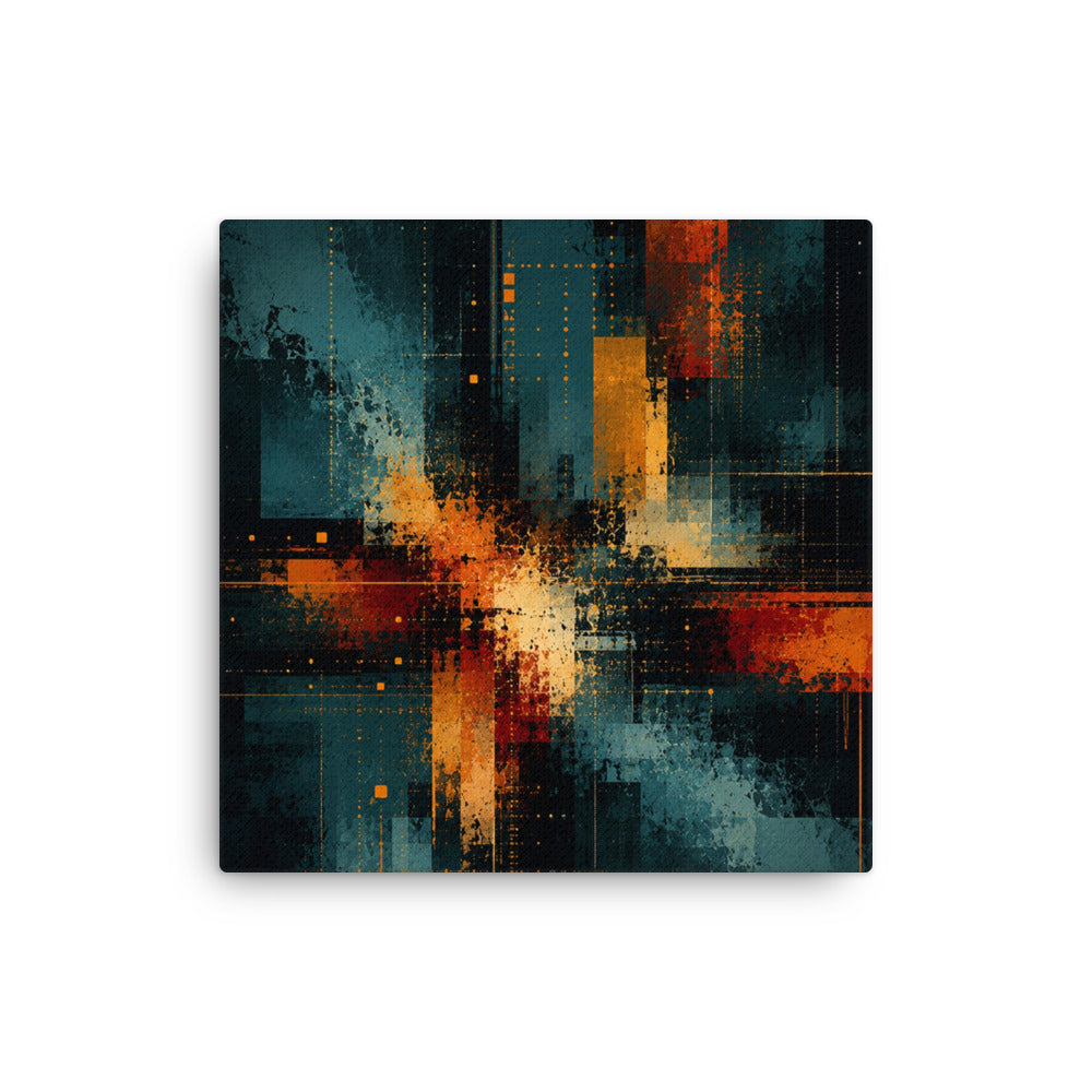 Axion wall art product image as a thin canvas print in 9 x 12 inch universal size