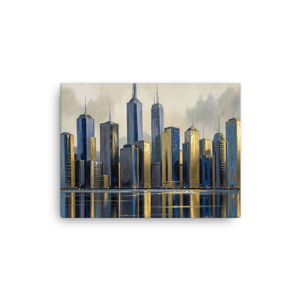 Lumina thin canvas skyline shown in front view in 12 x 16 inch universal size