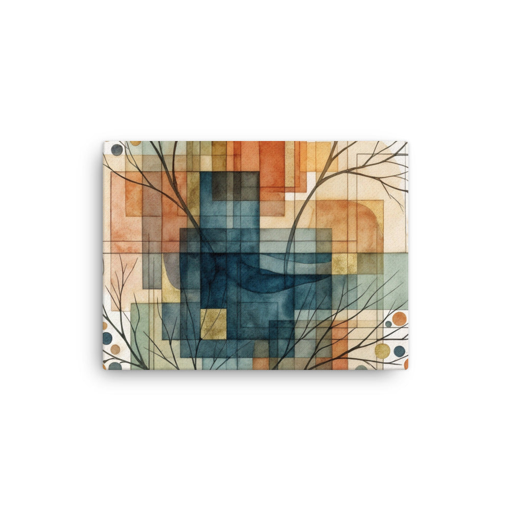 Always thin canvas urban shown in front view in 11 x 14 inch universal size