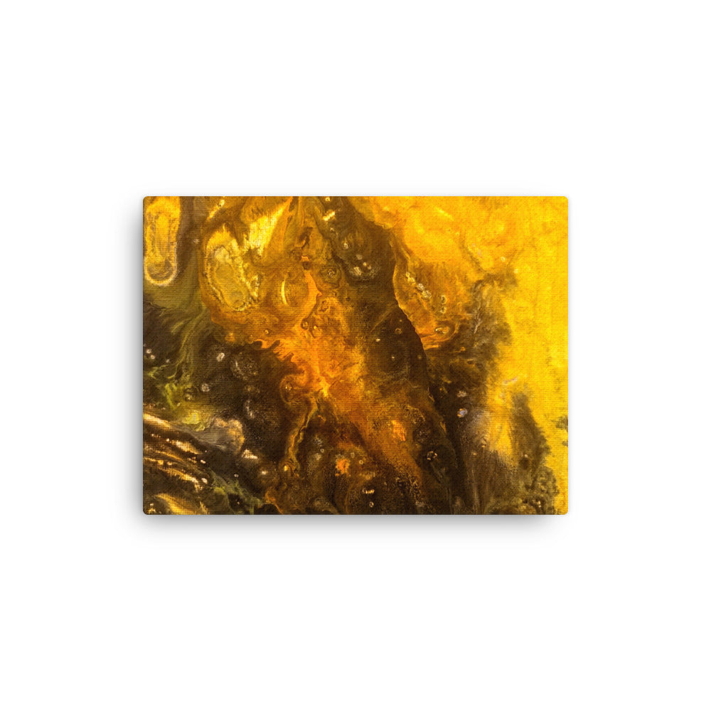 Flame thin canvas print front-facing product image in 12 x 16 inch universal size
