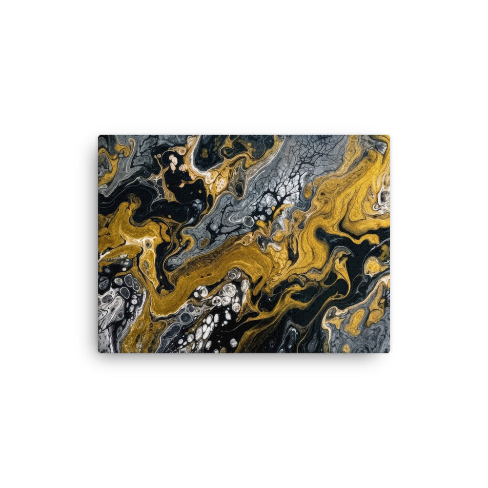 Aurum thin canvas print wall display image in 12 x 12 inch universal size