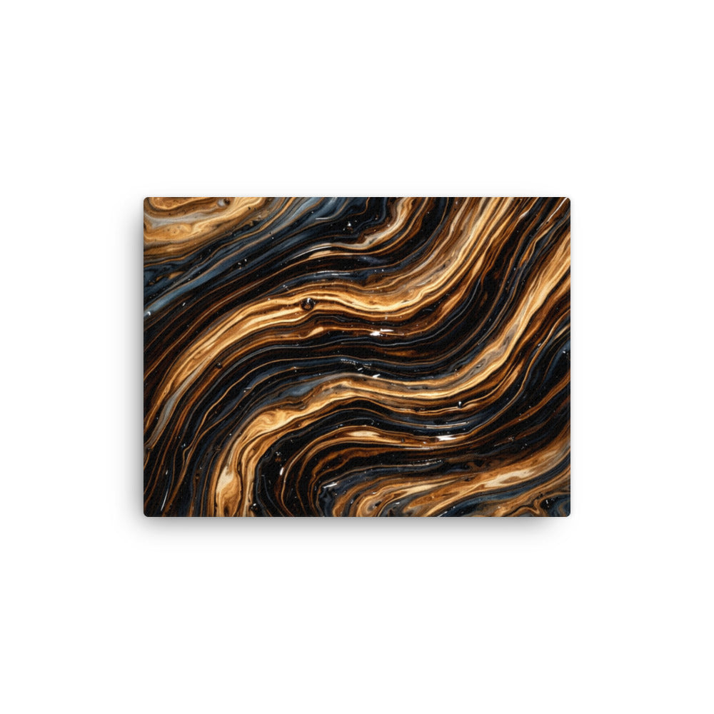 Amber thin canvas print front-facing product image in 11 x 14 inch universal size