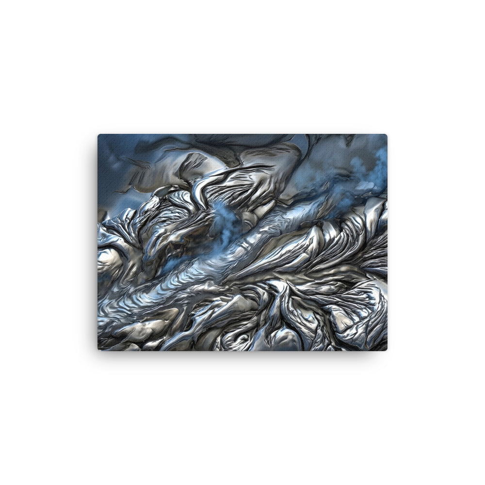 Andesite thin canvas print front-facing product image in 11 x 14 inch universal size