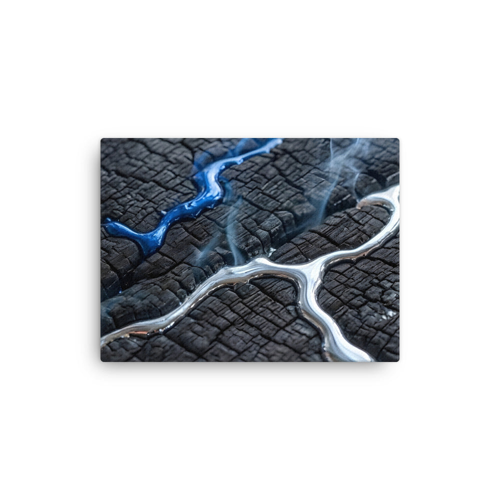 Rhyolite thin canvas print front-facing product image in 11 x 14 inch universal size