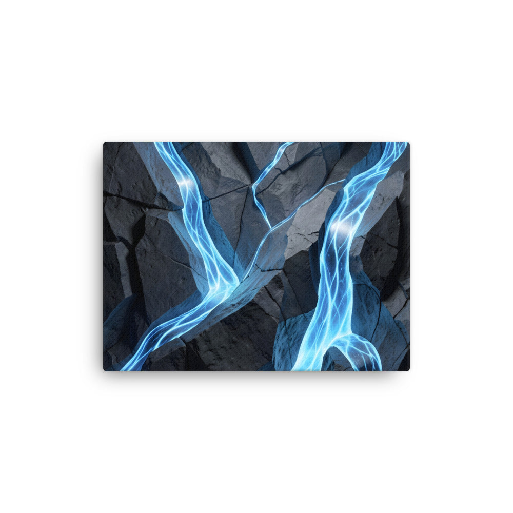 Tephra thin canvas print wall display image in 12 x 12 inch universal size