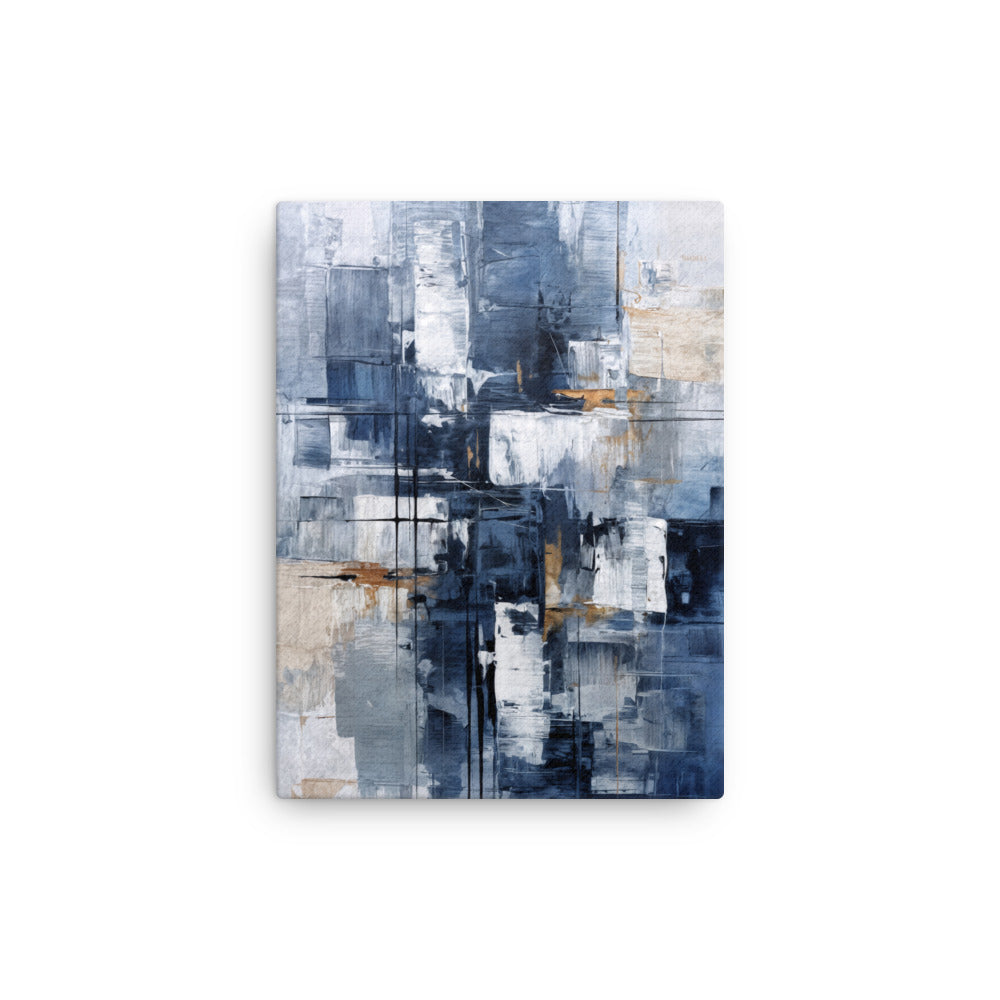 Push wall art product image as a thin canvas print in 9 x 12 inch universal size