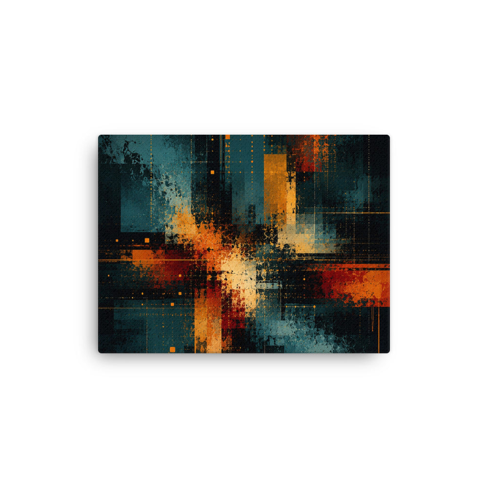 Axion thin canvas print front-facing product image in 11 x 14 inch universal size