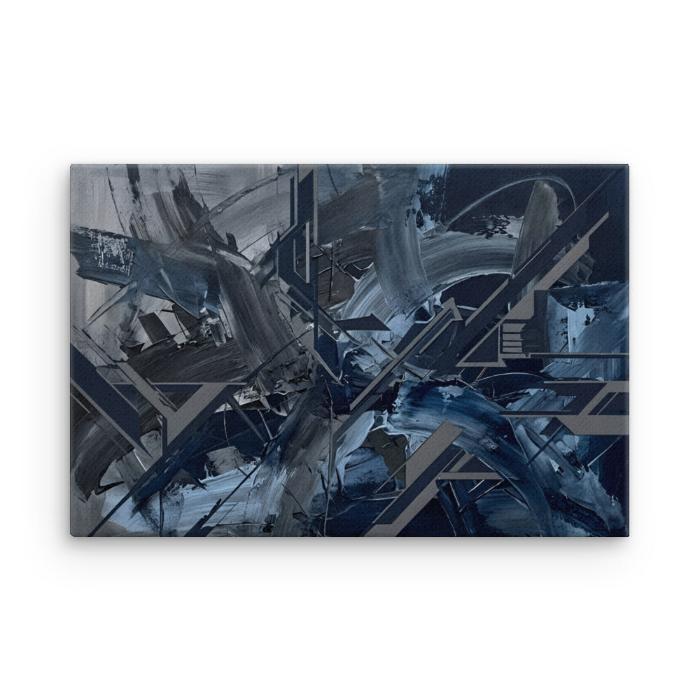 Torrent thin canvas urban image for product listing in 20 x 30 inch large size
