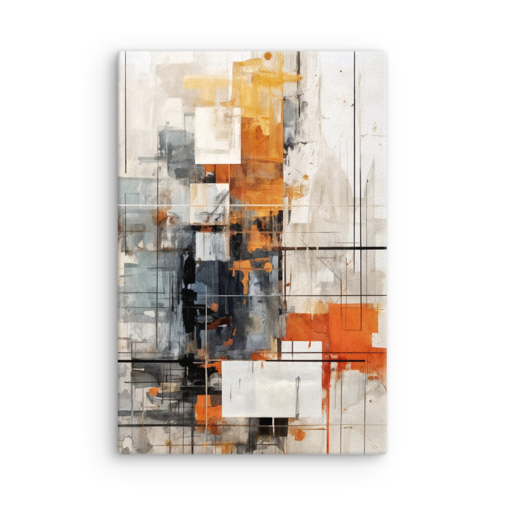Corrupt thin canvas print product view in 16 x 20 inch universal size