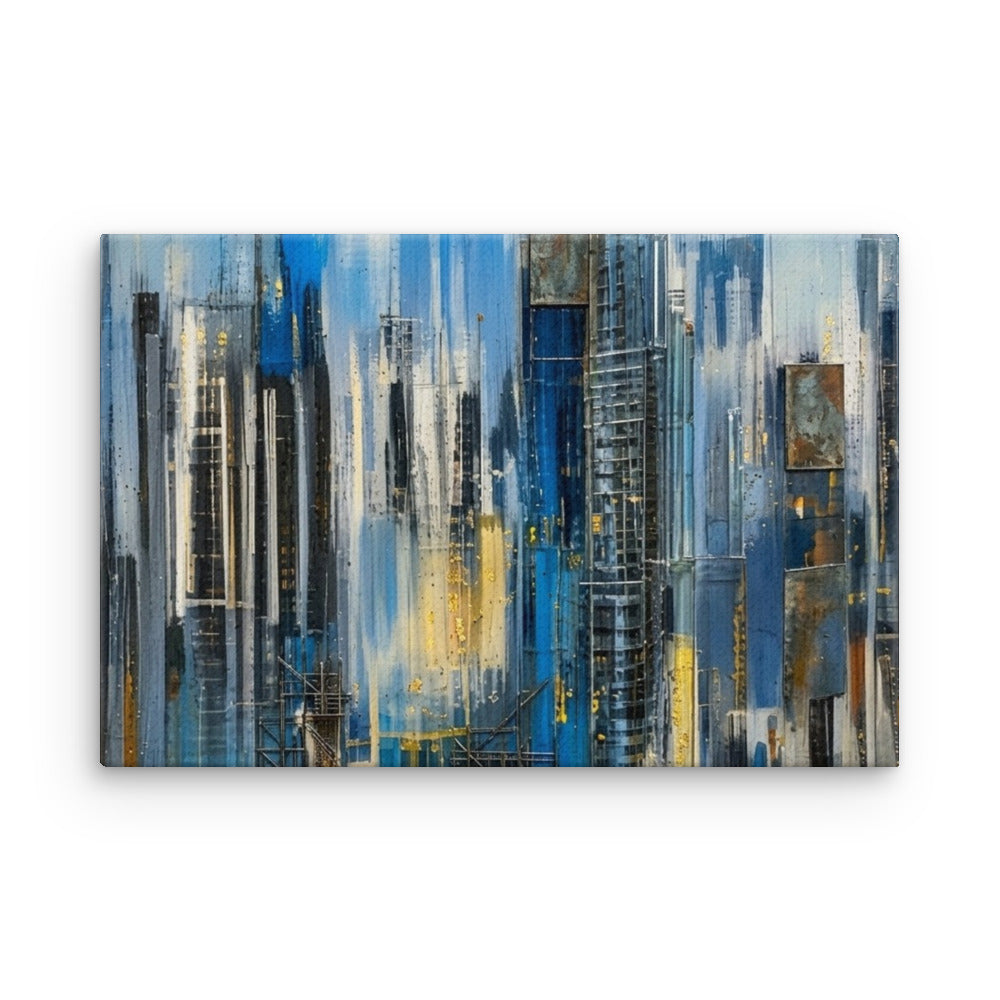 Facade thin canvas print image for product listing in 20 x 28 inch large size