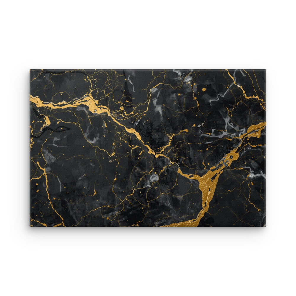 Midas thin canvas print with product details shown in 16 x 20 inch universal size