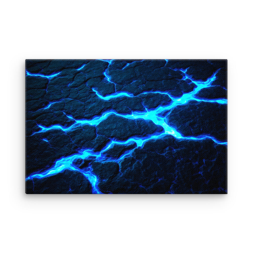Dacite thin canvas print, front view in 18 x 24 inch large size