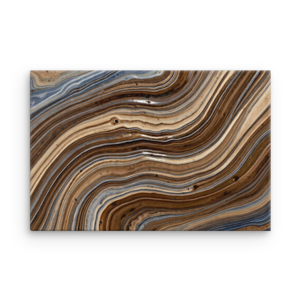 Dunes thin canvas print, front view in 18 x 24 inch large size
