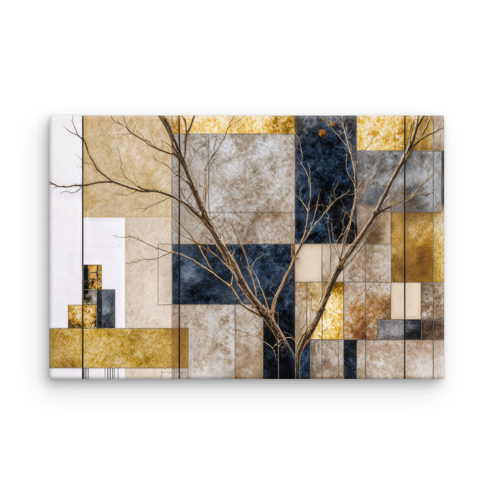 Aurelius thin canvas print, front view in 18 x 24 inch large size