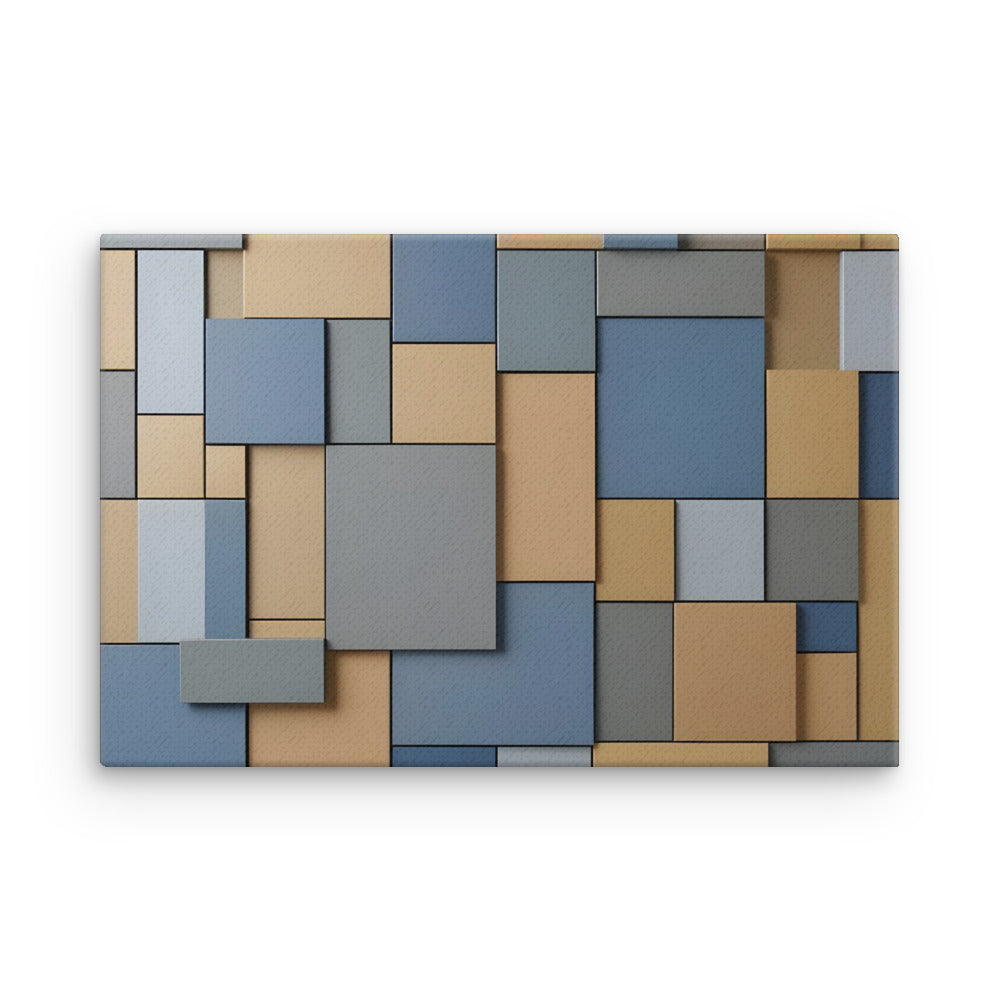 Agate thin canvas print product image in 20 x 28 inch large size