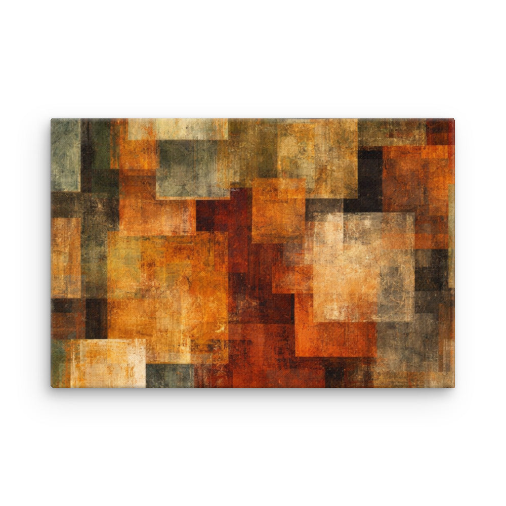 Harvest thin canvas print, front view in 18 x 24 inch large size