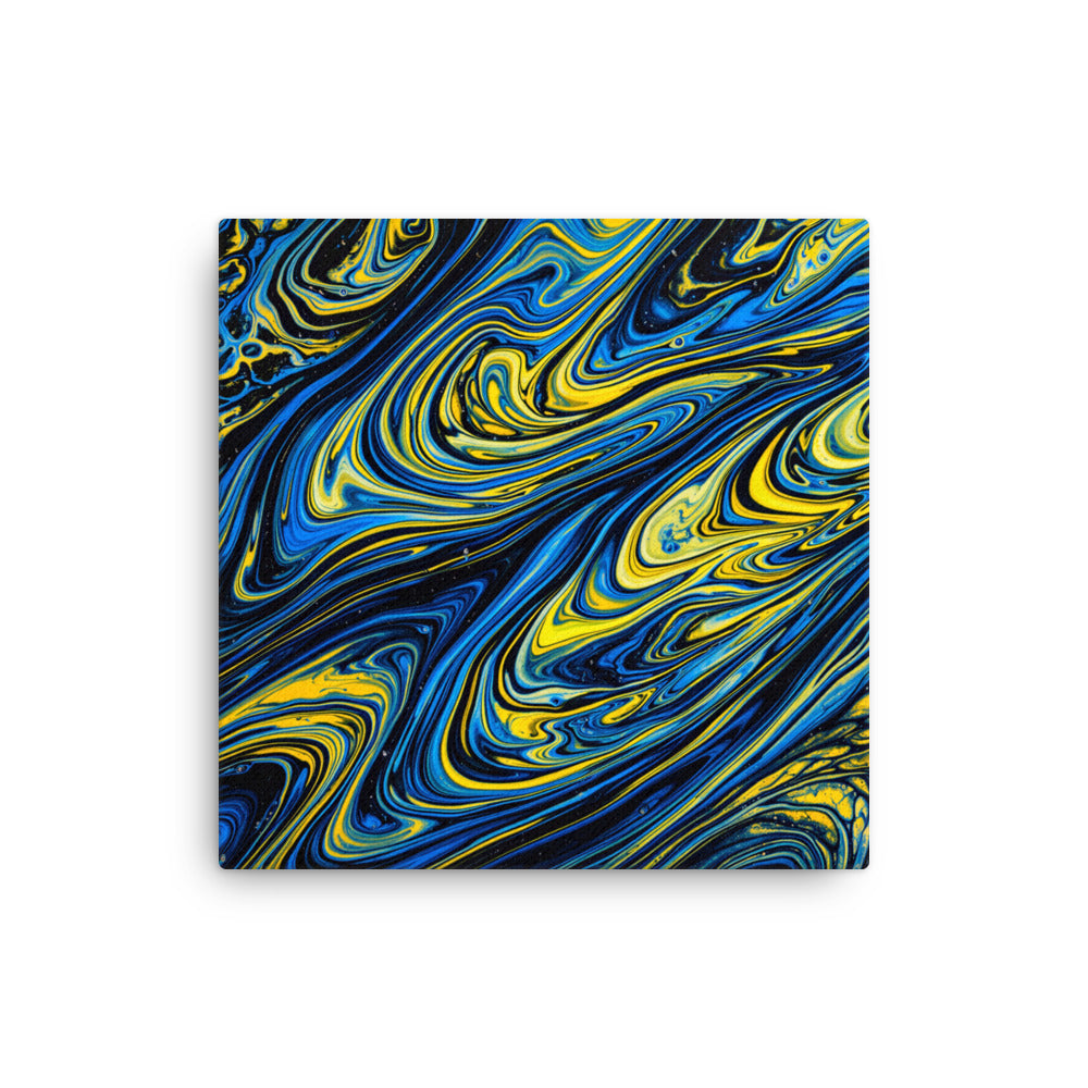 Coral thin canvas print front-facing product image in 12 x 18 inch universal size