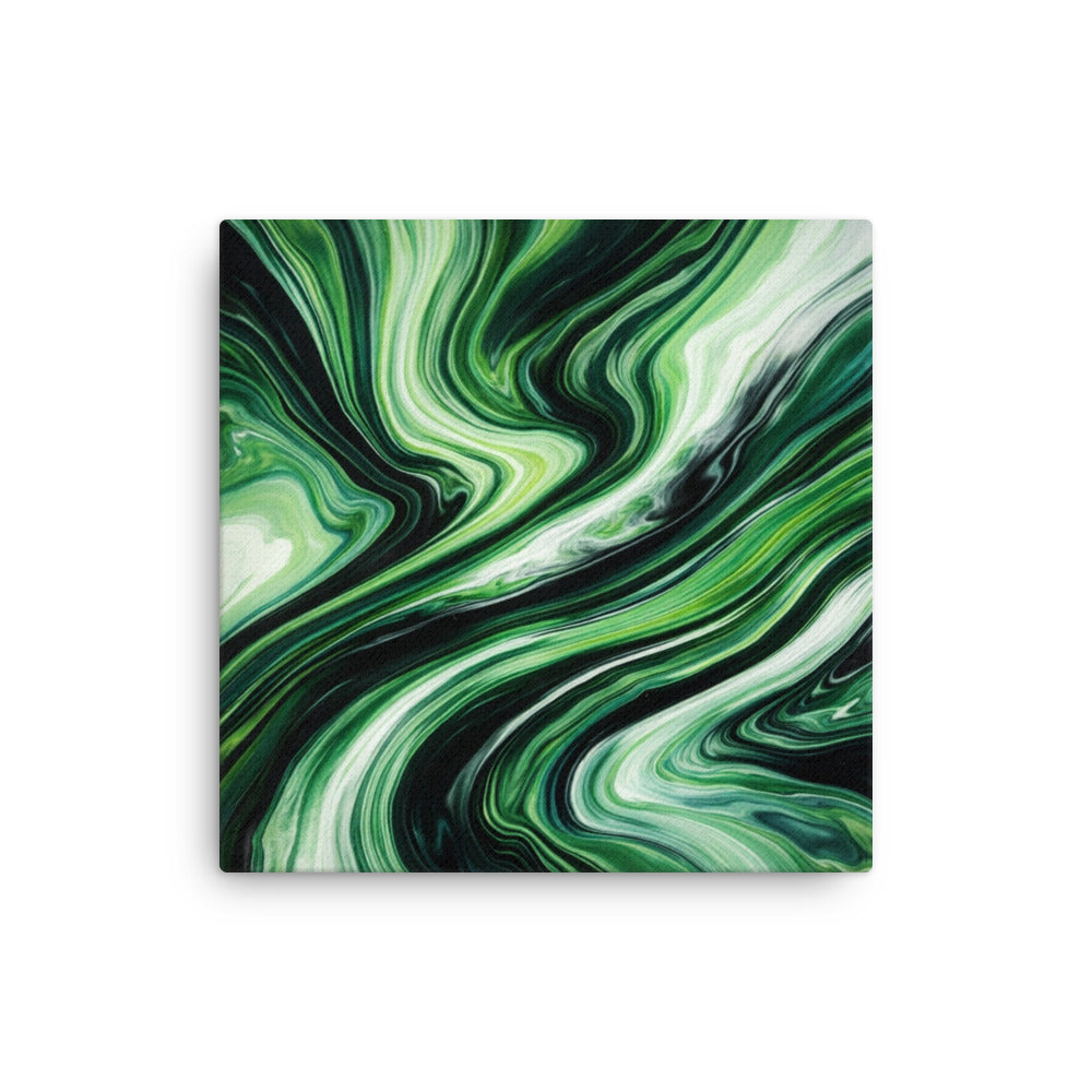 Verdant wall art product image as a thin canvas print in 12 x 16 inch universal size