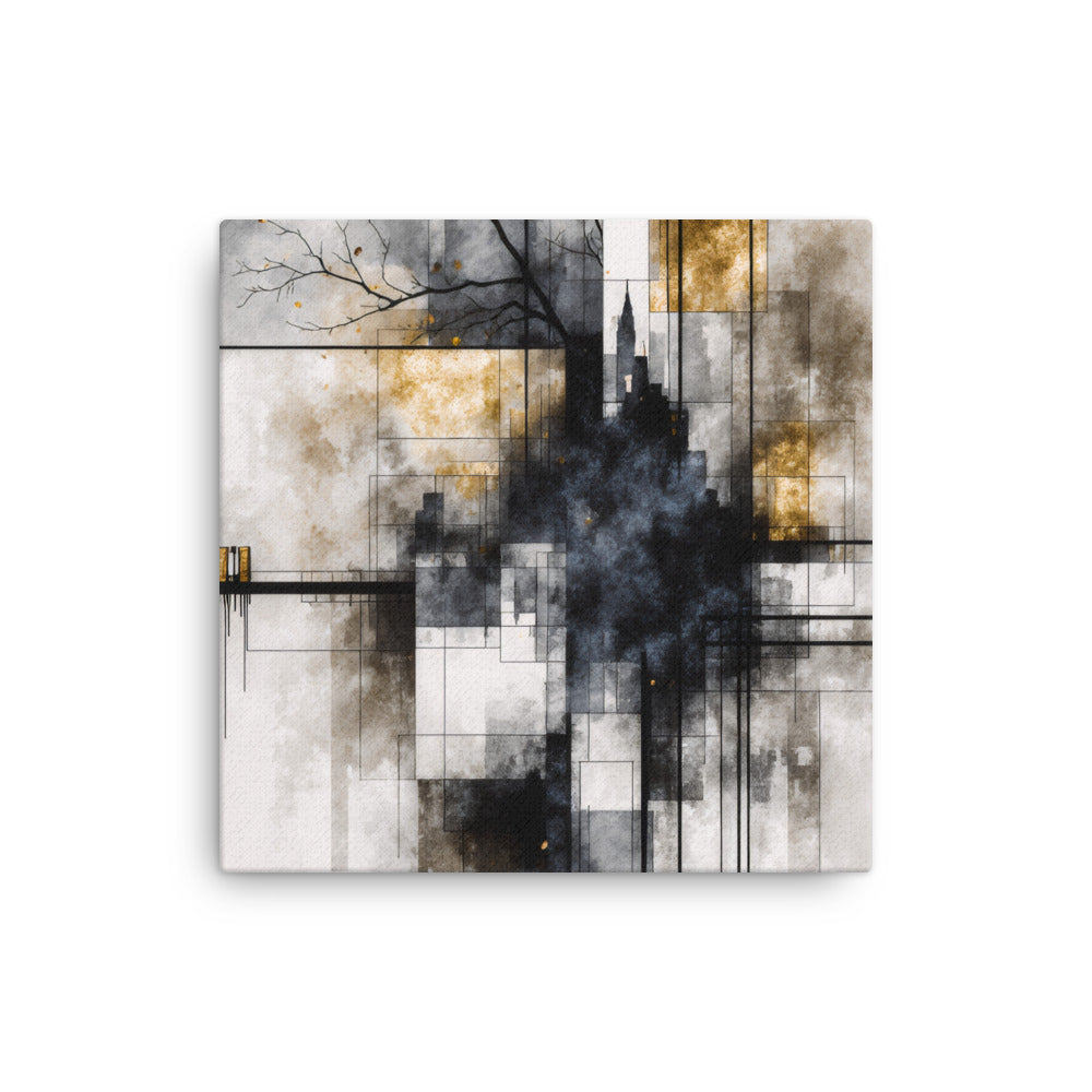 Brasier thin canvas print wall display image in 12 x 12 inch universal size