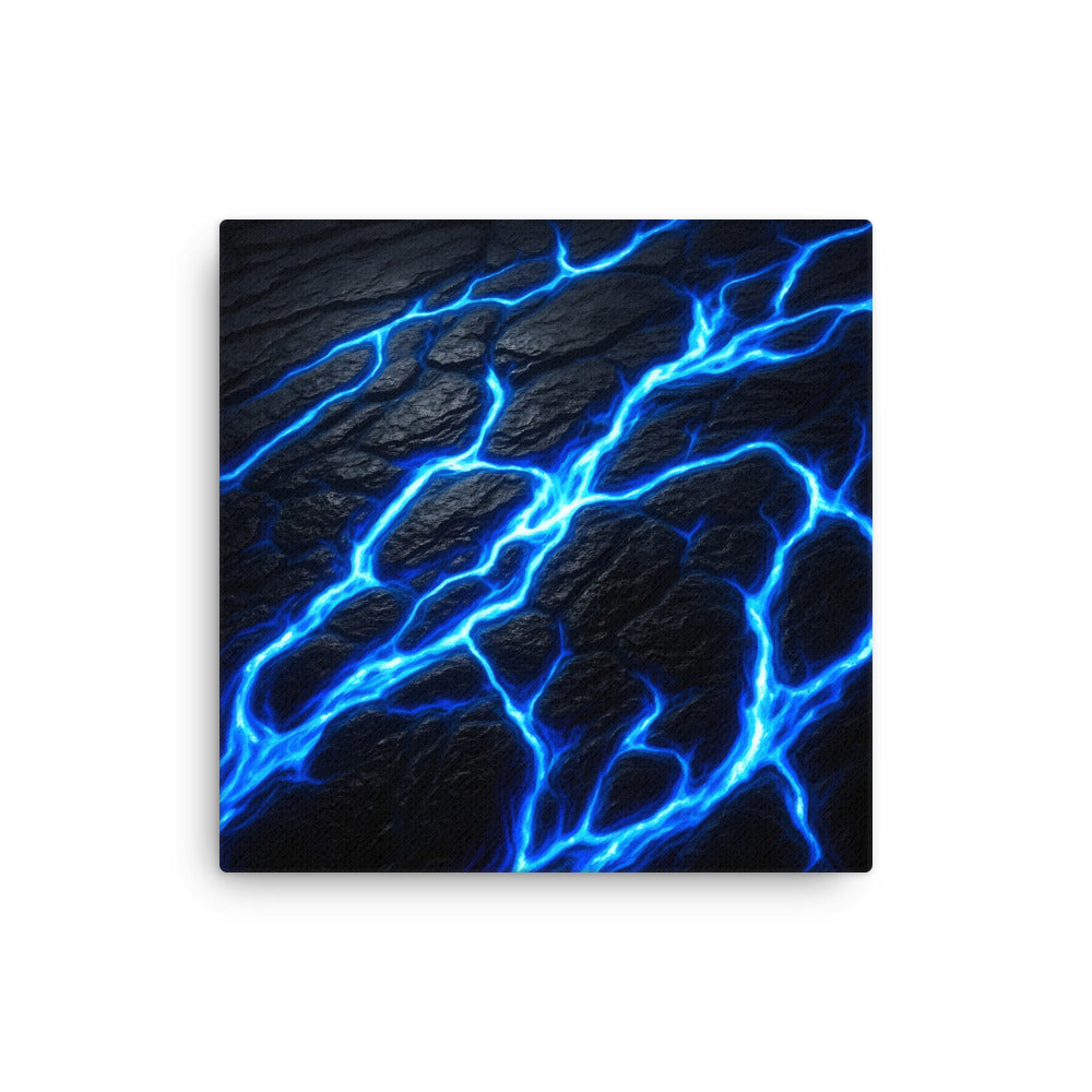 Fissure thin canvas print wall display image in 12 x 12 inch universal size