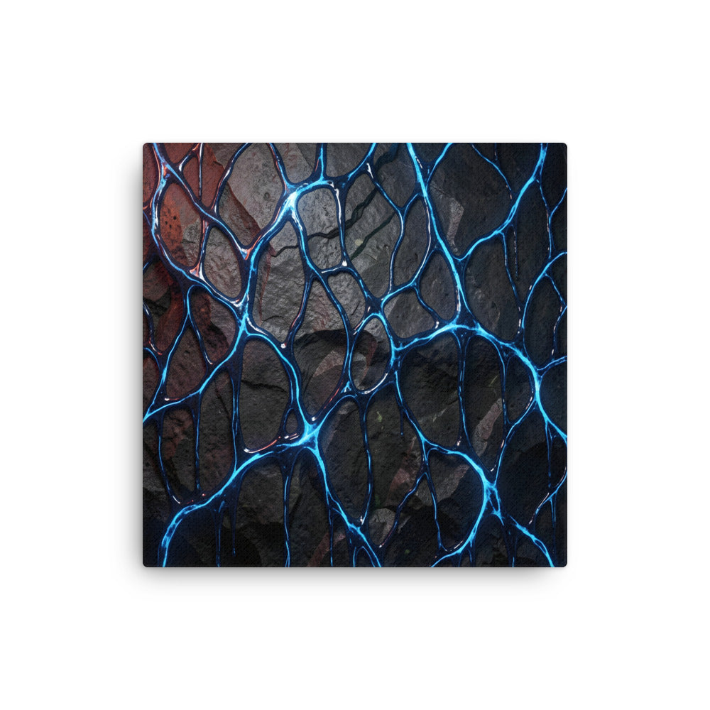 Magmatic thin canvas print wall display image in 12 x 12 inch universal size
