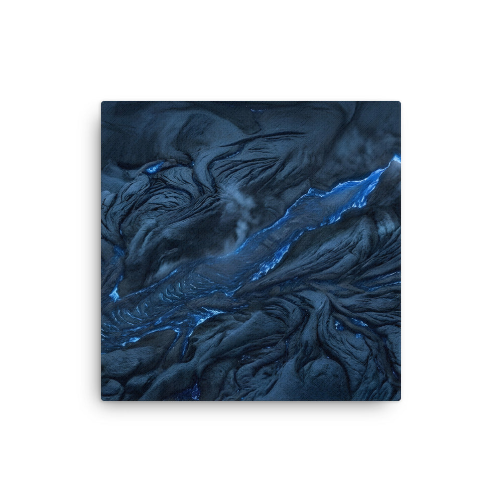 Vent thin canvas print product mockup in 12 x 16 inch universal size