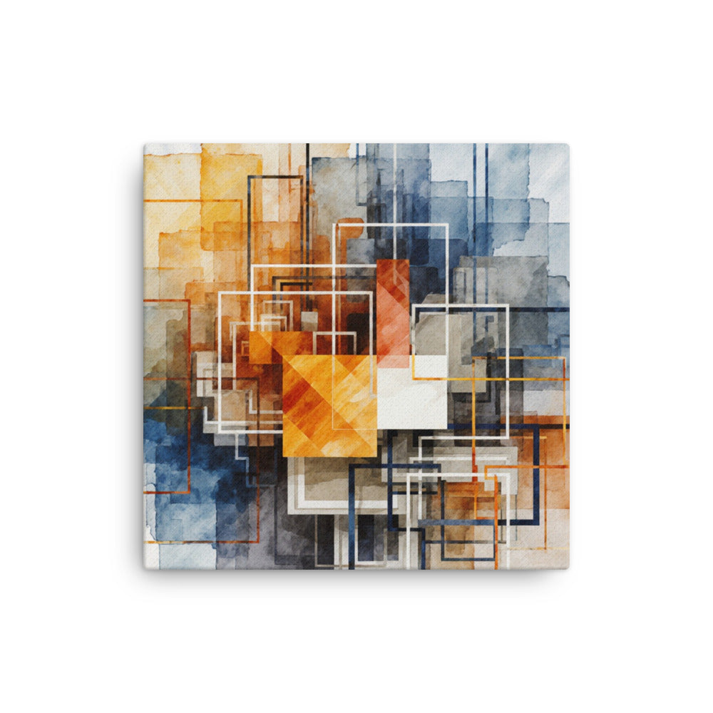 Reticle thin canvas print front-facing product image in 11 x 14 inch universal size