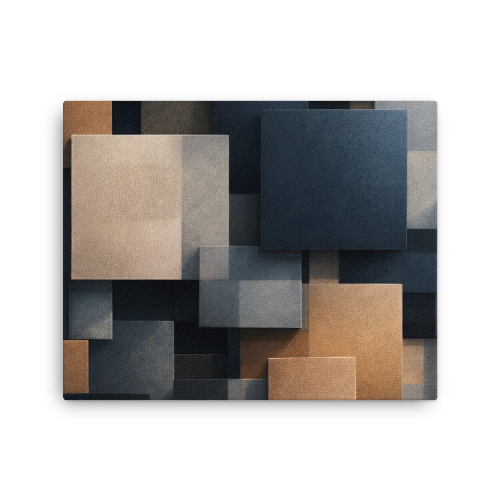 Monolith thin canvas print wall display image in 12 x 12 inch universal size