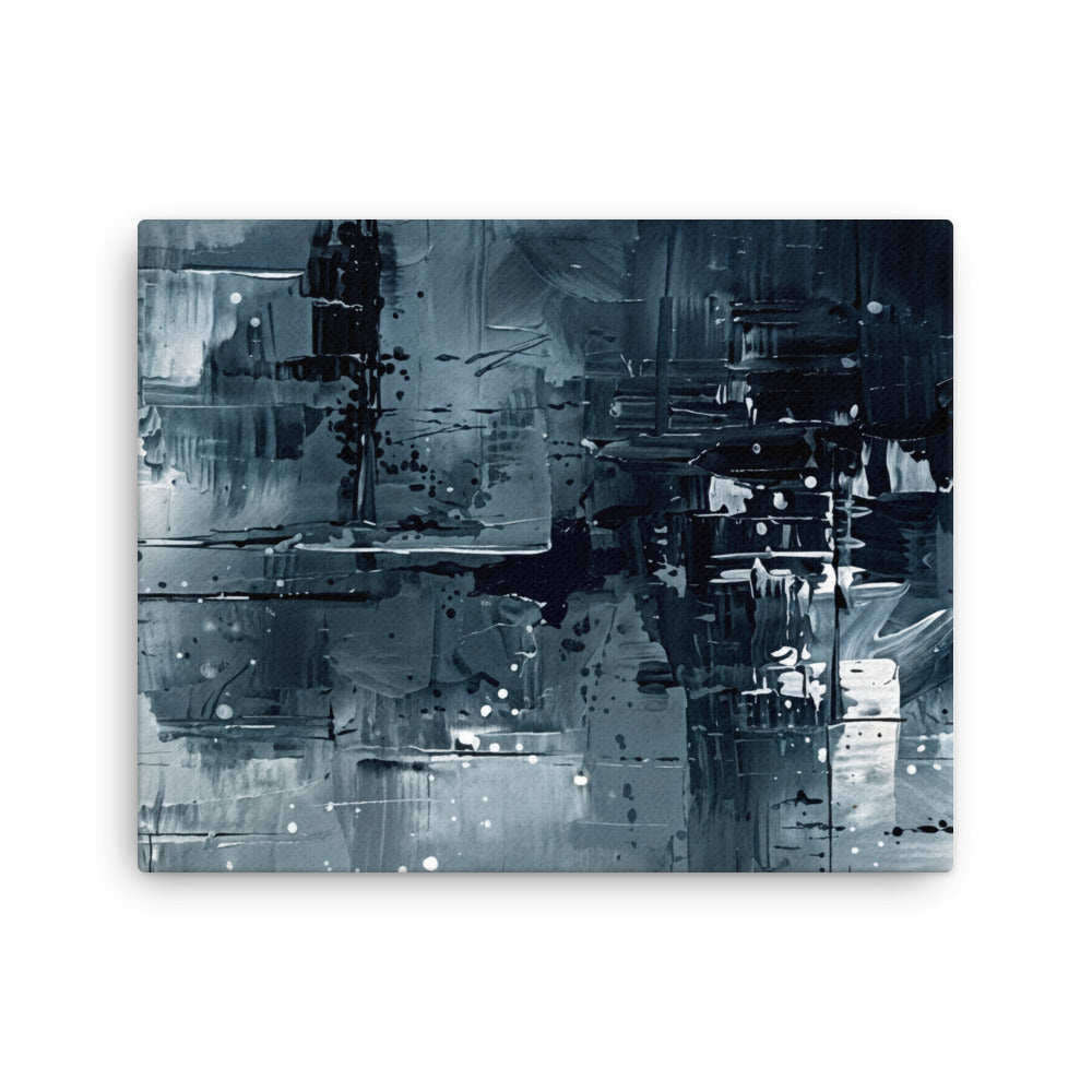 Amidst thin canvas print wall display image in 12 x 18 inch universal size